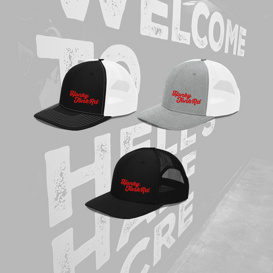 Snapback Hat in Multiple color options with Honk Tonk Rd logo left side