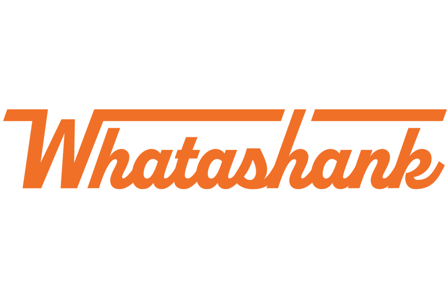 whatashank series logo. 