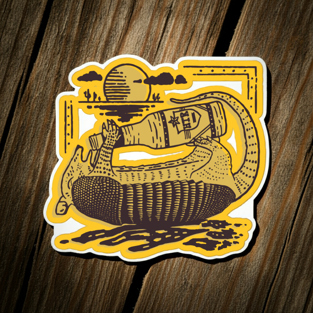 Armie Hammered Sticker