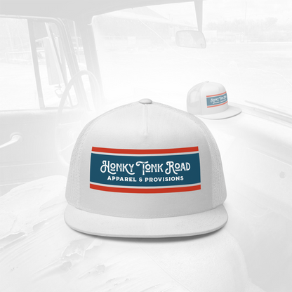 White Snapback hat from HTR Hat Co.